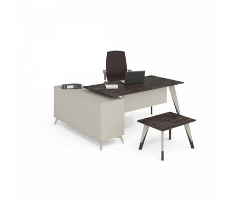Trend Etejerli Ofis Masası 160 cm Masalı